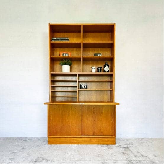 Mid Century Danish Bureau Unit by Carlo Jensen for Poul Hundevad