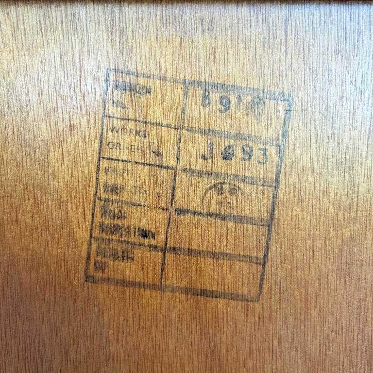 Mid Century E-Gomme G-Plan Oak Chest of 3 Drawers