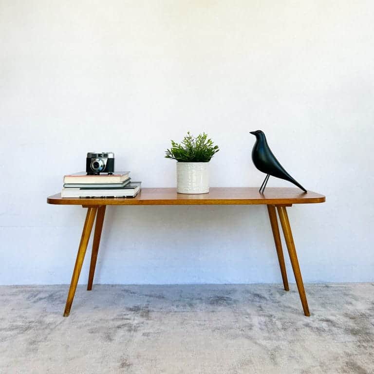 Mid Century Oak Coffee Table
