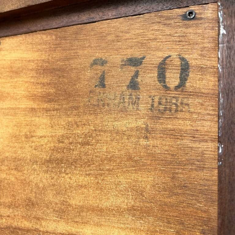 Mid Century Plan Chest / Architects Drawers