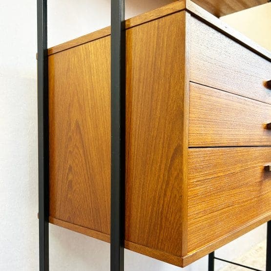 Mid Century Avalon Teak Modular Shelving Unit
