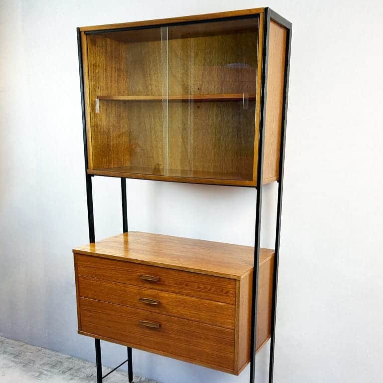 Mid Century Avalon Teak Modular Shelving Unit
