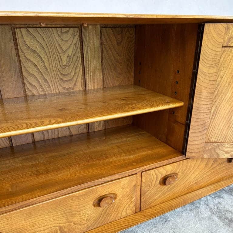 Mid Century Ercol Windsor Elm Sideboard