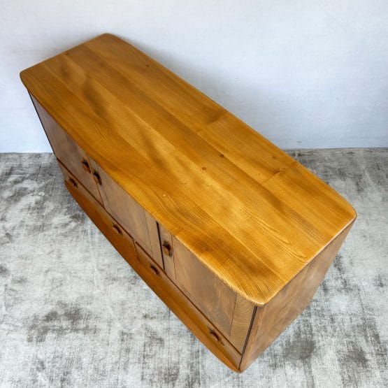 Mid Century Ercol Windsor Elm Sideboard