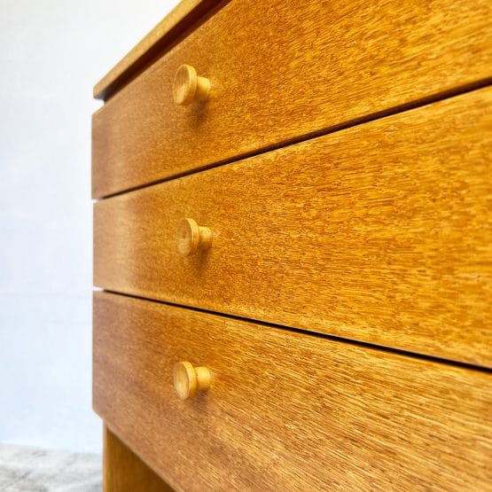 Mid Century Oak Double Bank of Draws by Meredew