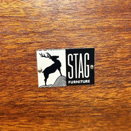 Mid Century Stag Concord Oak Chest of Drawers / Sideboard