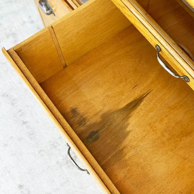 Large Vintage Oak Haberdashery Unit / Bank of Drawers