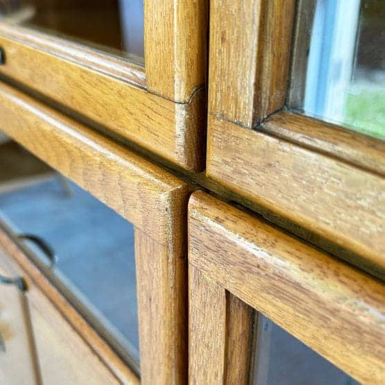 Large Vintage Oak Haberdashery Unit / Bank of Drawers