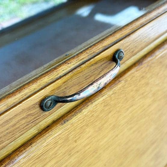 Large Vintage Oak Haberdashery Unit / Bank of Drawers