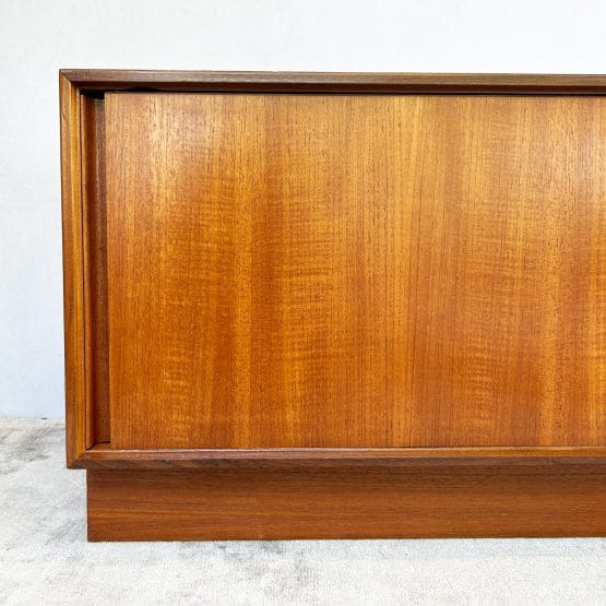 Mid Century G-plan Form 5 Low Teak Media Unit / Sideboard