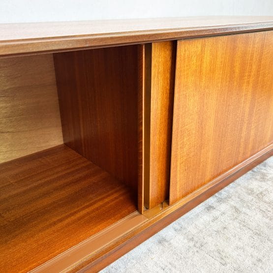 Mid Century G-plan Form 5 Low Teak Media Unit / Sideboard