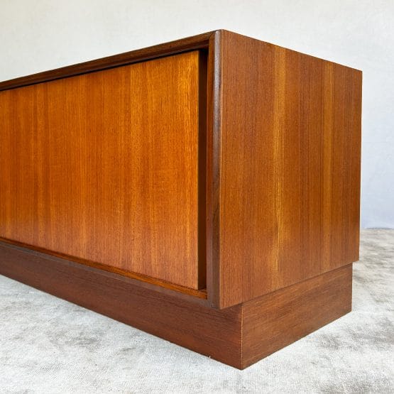 Mid Century G-plan Form 5 Low Teak Media Unit / Sideboard