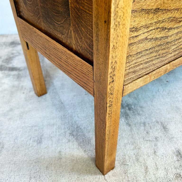 Vintage Oak 3 Draw Chest of Drawers