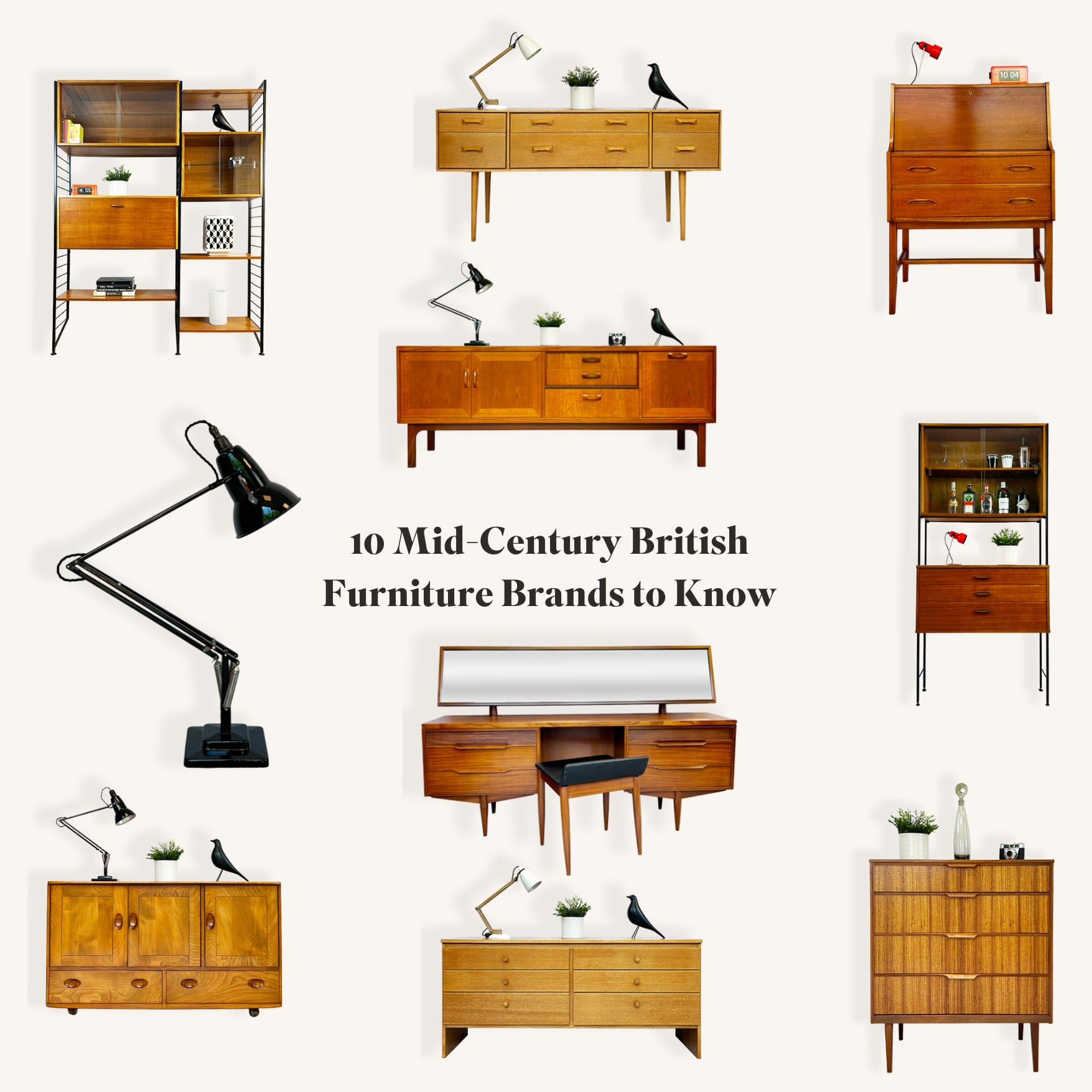 Ten Mid-Century Modern British Furniture Brands to Know