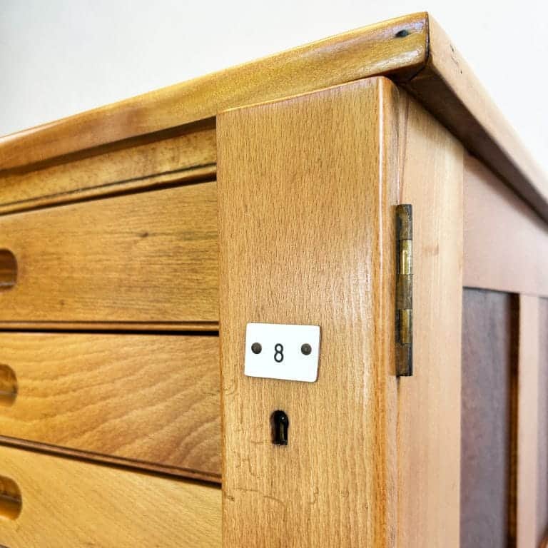 Vintage Staverton Plan Chest / Architects Drawers