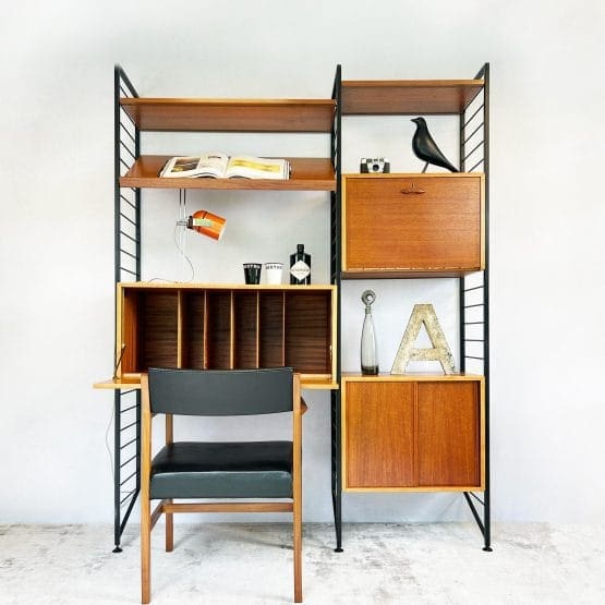 Ladderax Modular Shelving Unit by Staples - 2 Bays