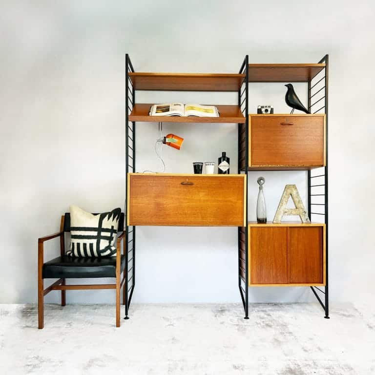 Ladderax Modular Shelving Unit by Staples - 2 Bays