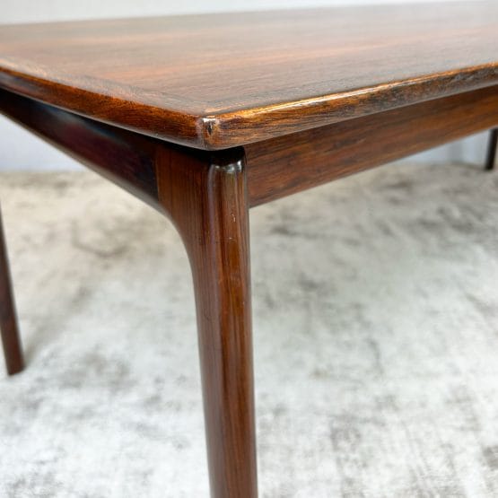 Mid Century Brazilian Rosewood Coffee Table by Ole Wanscher
