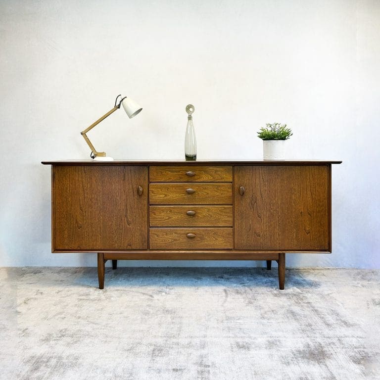 Mid Century Elm Sideboard By Scandart of High Wycombe