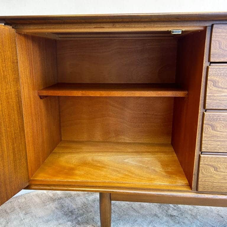 Mid Century Elm Sideboard By Scandart of High Wycombe