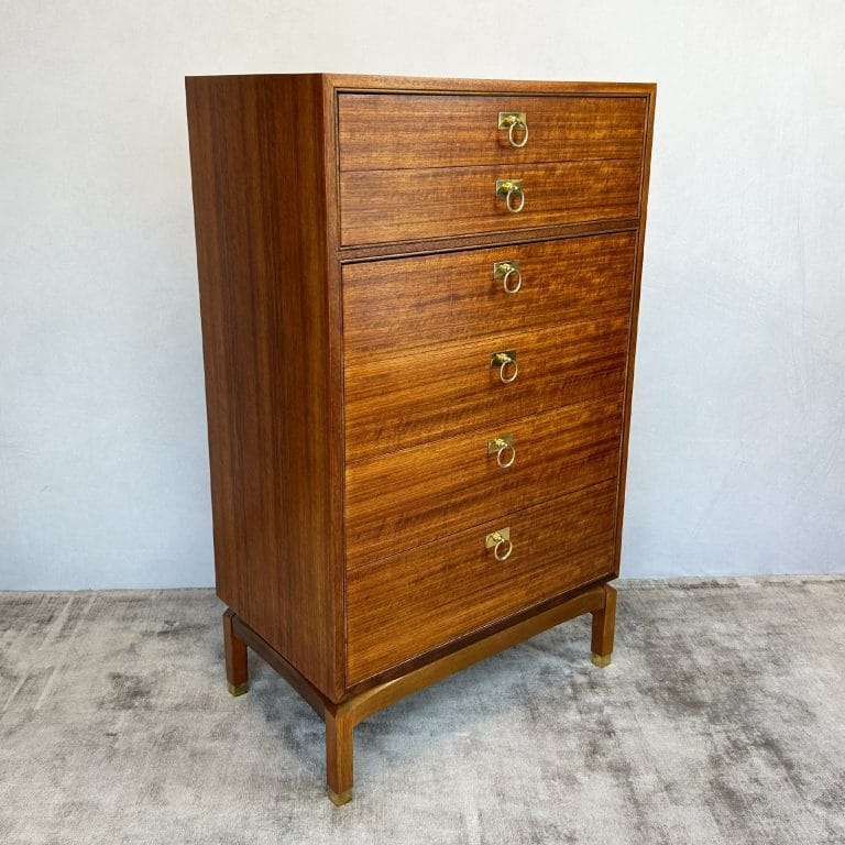 Mid Century G Plan Tallboy Chest of Drawers