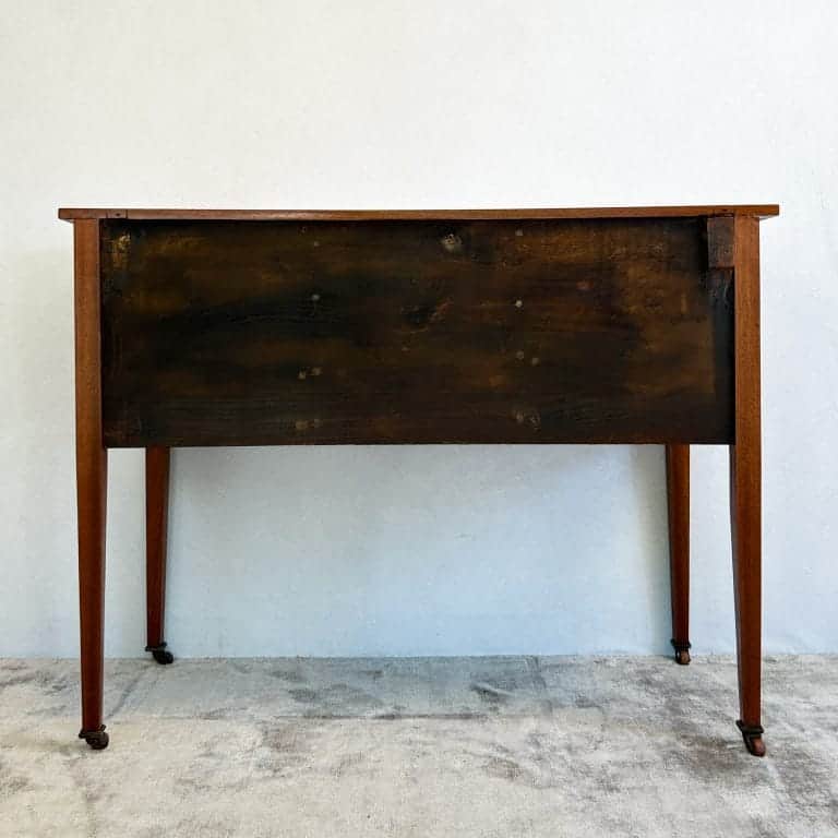 Vintage Edwardian Inlaid Mahogany Dressing Desk