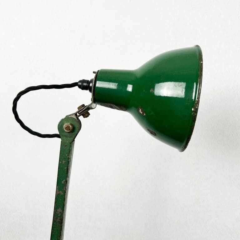Vintage Industrial Anglepoise Engineers Task Lamp by EDL