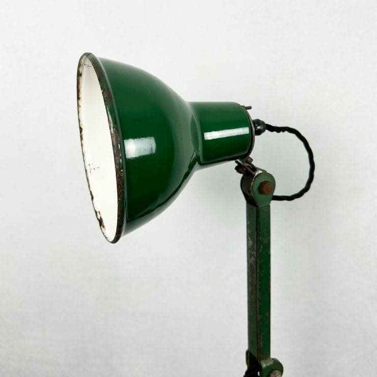 Vintage Industrial Anglepoise Engineers Task Lamp by EDL