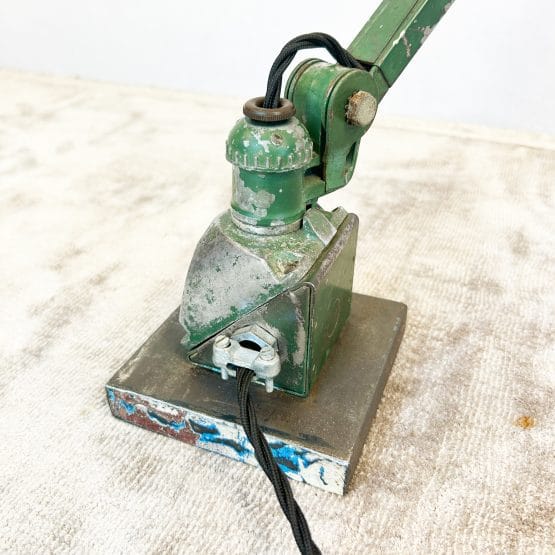 Vintage Industrial Anglepoise Engineers Task Lamp by EDL