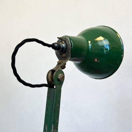 Vintage Industrial Anglepoise Engineers Task Lamp by EDL