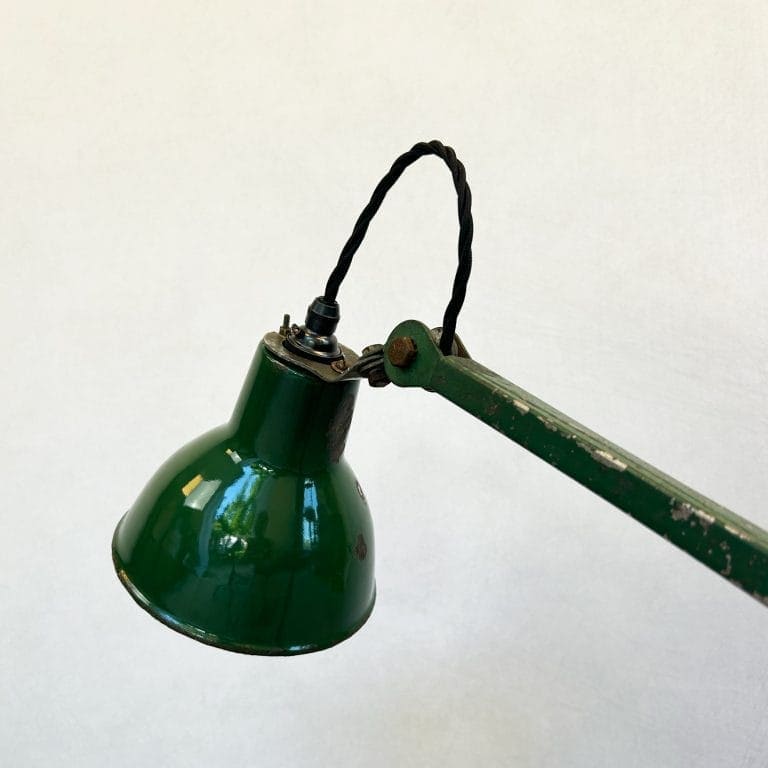 Vintage Industrial Anglepoise Engineers Task Lamp by EDL