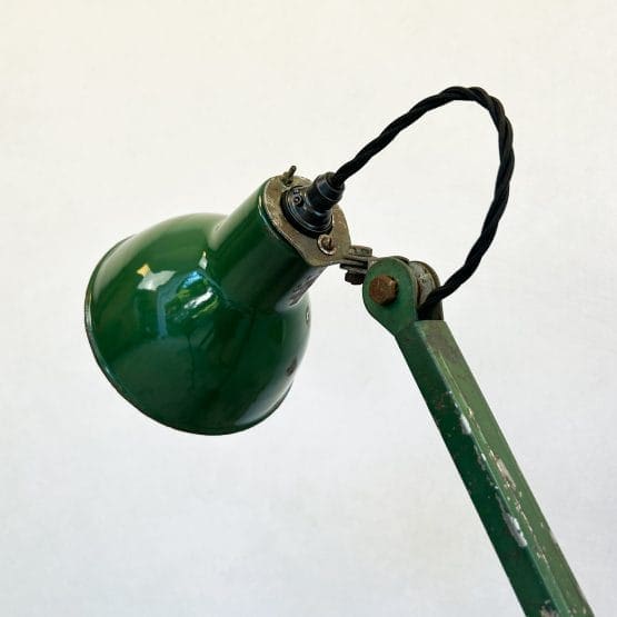 Vintage Industrial Anglepoise Engineers Task Lamp by EDL