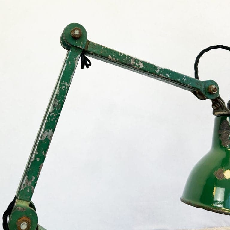 Vintage Industrial Anglepoise Engineers Task Lamp by EDL