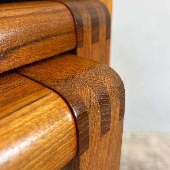 Danish Teak Nesting Tables By Salling Stolefabrik