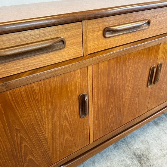Mid Century Teak G-Plan Fresco Compact Sideboard By Victor Wilkins