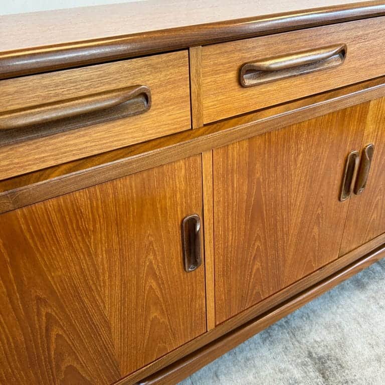 Mid Century Teak G-Plan Fresco Compact Sideboard By Victor Wilkins