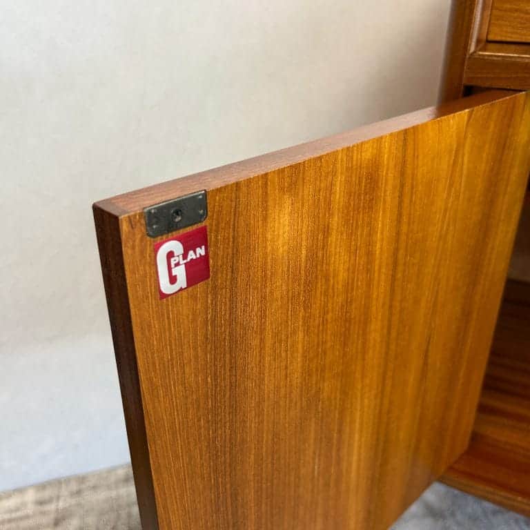 Mid Century Teak G-Plan Fresco Compact Sideboard By Victor Wilkins