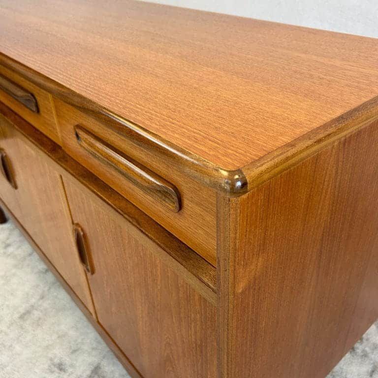 Mid Century Teak G-Plan Fresco Compact Sideboard By Victor Wilkins