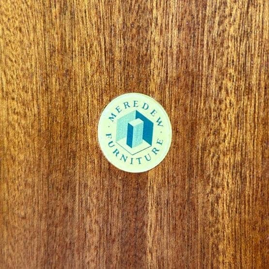 Pair of Mid Century Oak Bedside Cabinets by Meredew