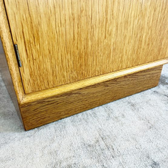 Pair of Mid Century Oak Bedside Cabinets by Meredew