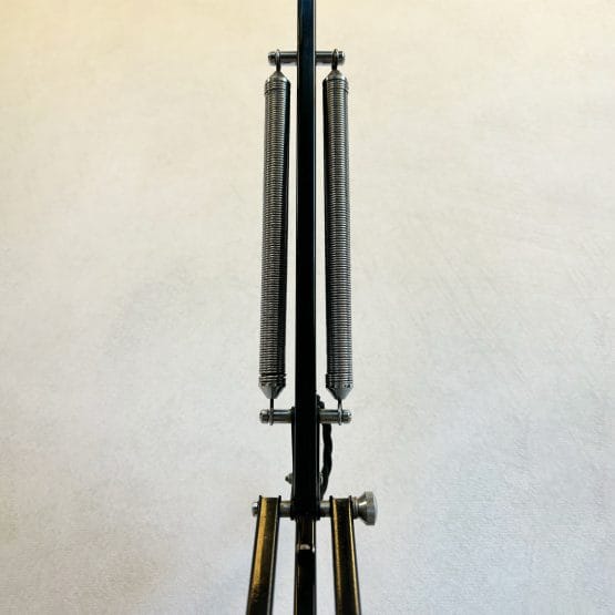 Vintage Herbert Terry No. 1209 Black Anglepoise Desk Lamp