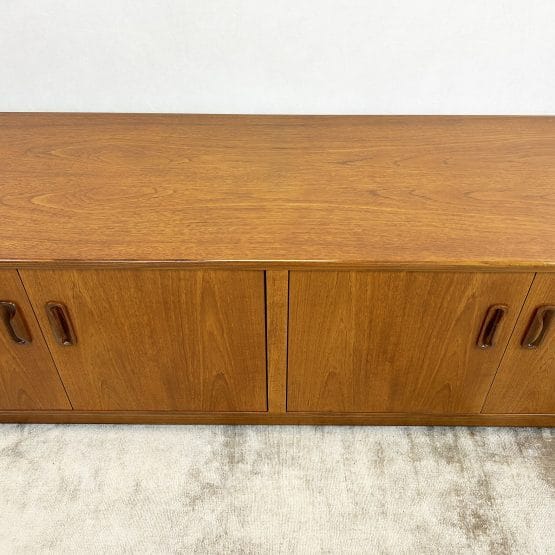 Mid Century G-Plan Fresco 4 Door Low Teak Sideboard
