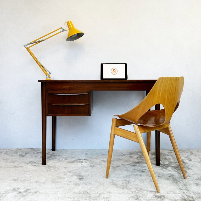 Danish Modern Teak Desk