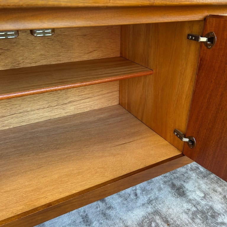 Mid Century Teak Nathan Circles Sideboard