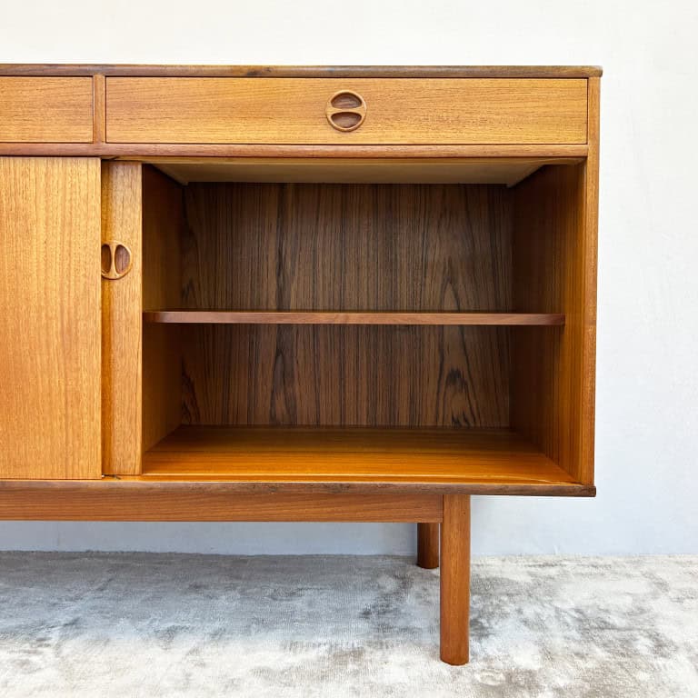 Mid Century Teak Sideboard by Vanson