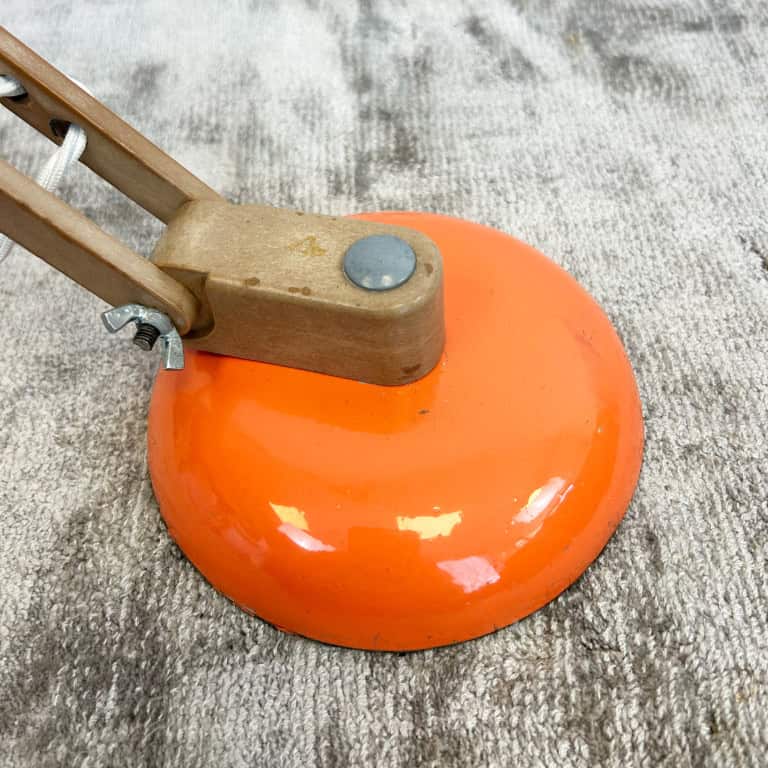 Terence Conran Orange Anglepoise Maclamp Desk Lamp for Habitat