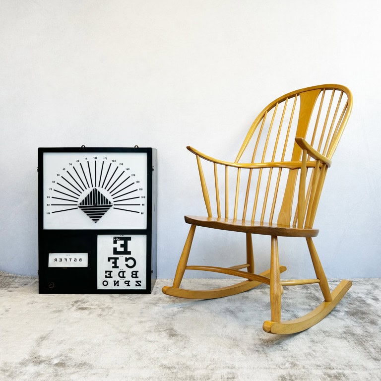 Vintage Ercol Model 7912 Chairmakers Rocking Chair