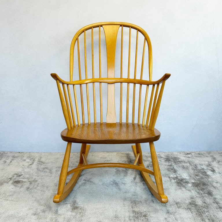 Vintage Ercol Model 7912 Chairmakers Rocking Chair