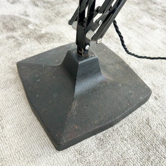 Vintage Herbert Terry No. 1209 Black Anglepoise Desk Lamp