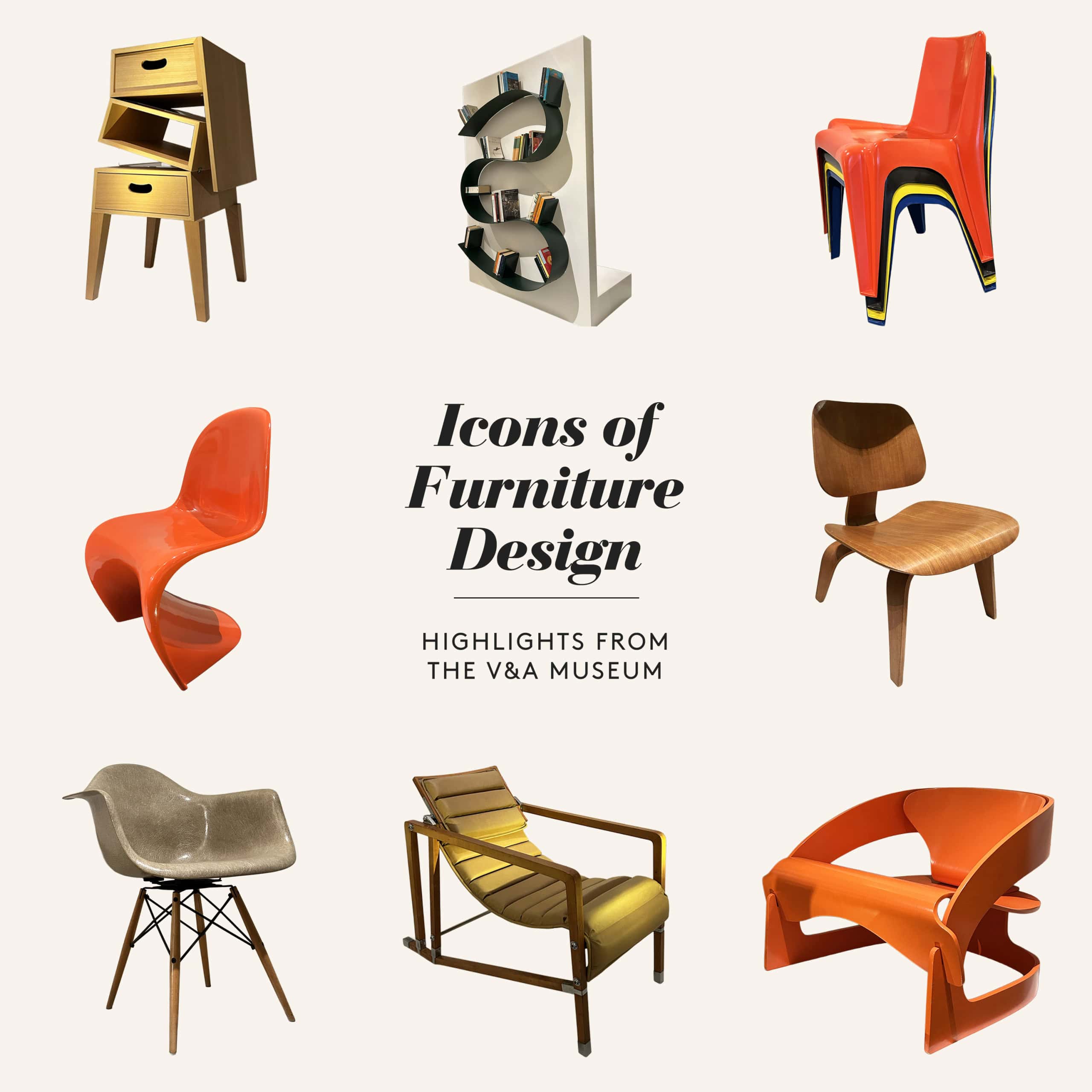 Icons of Furniture Design: Highlights from the V&A